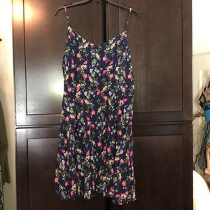Old Navy Printed Fit & Flare Mini Sundress